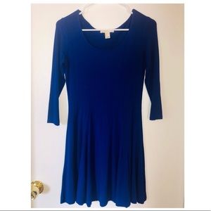 Electric blue dress- forever 21